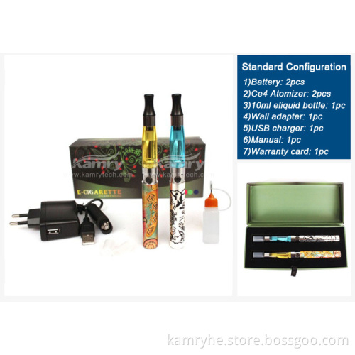 Cheapest Good Quality Mini E Cigarette EGO Q Kit with 650mAh/900mAh/1100mAh Battery